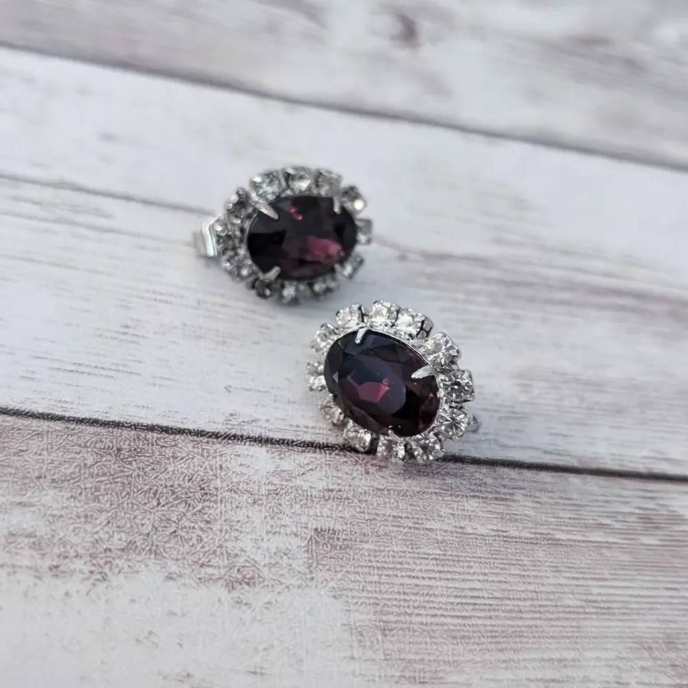 Vintage clip earrings